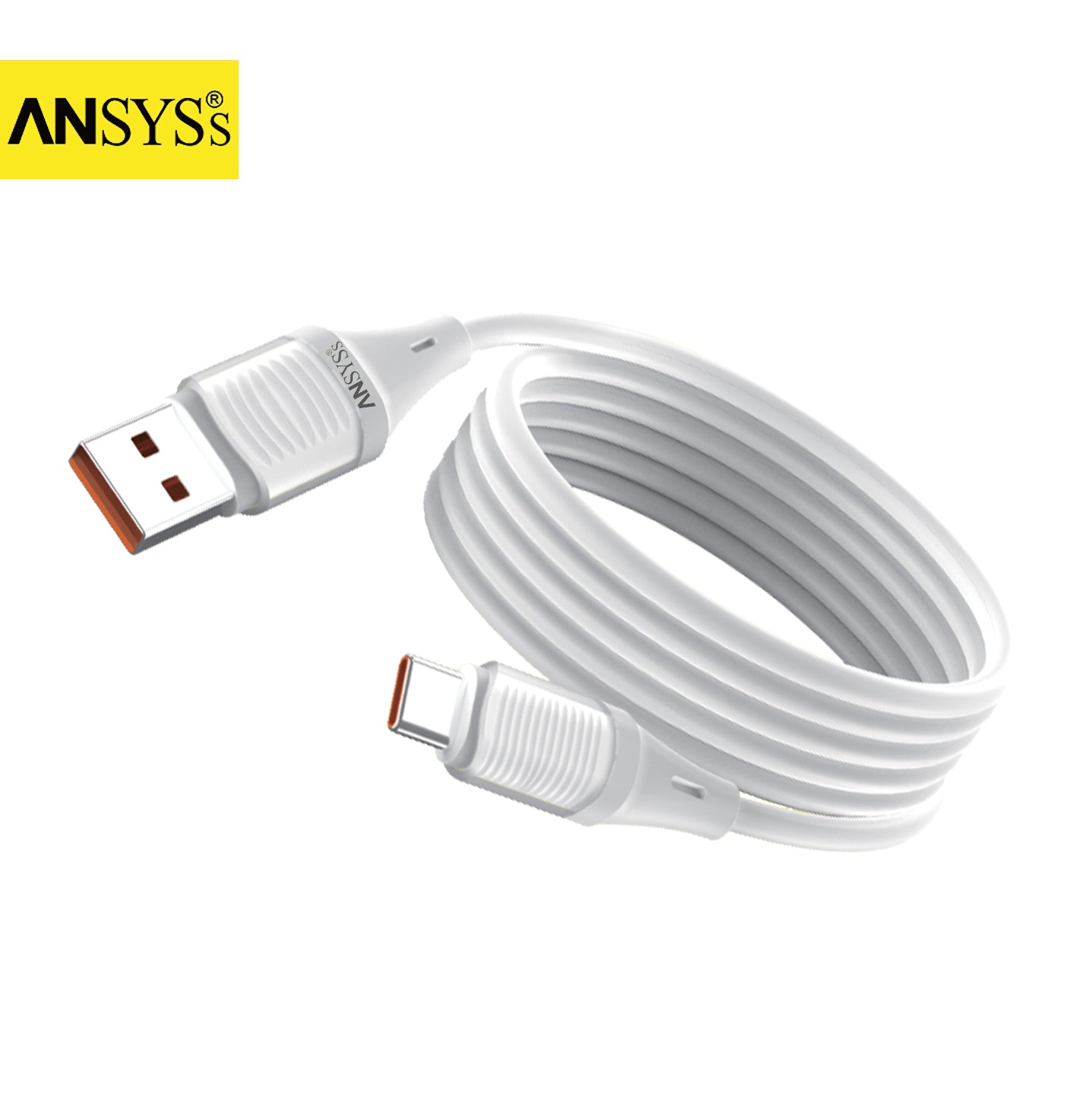 Type C Cable CA-02TW White 65W 1M 30Pcs