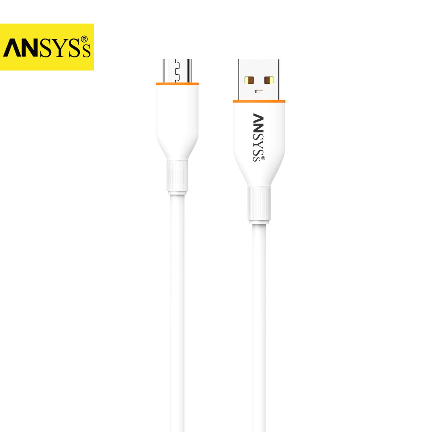 Micro Cable CA-06MW White 2.4A 45W 1M