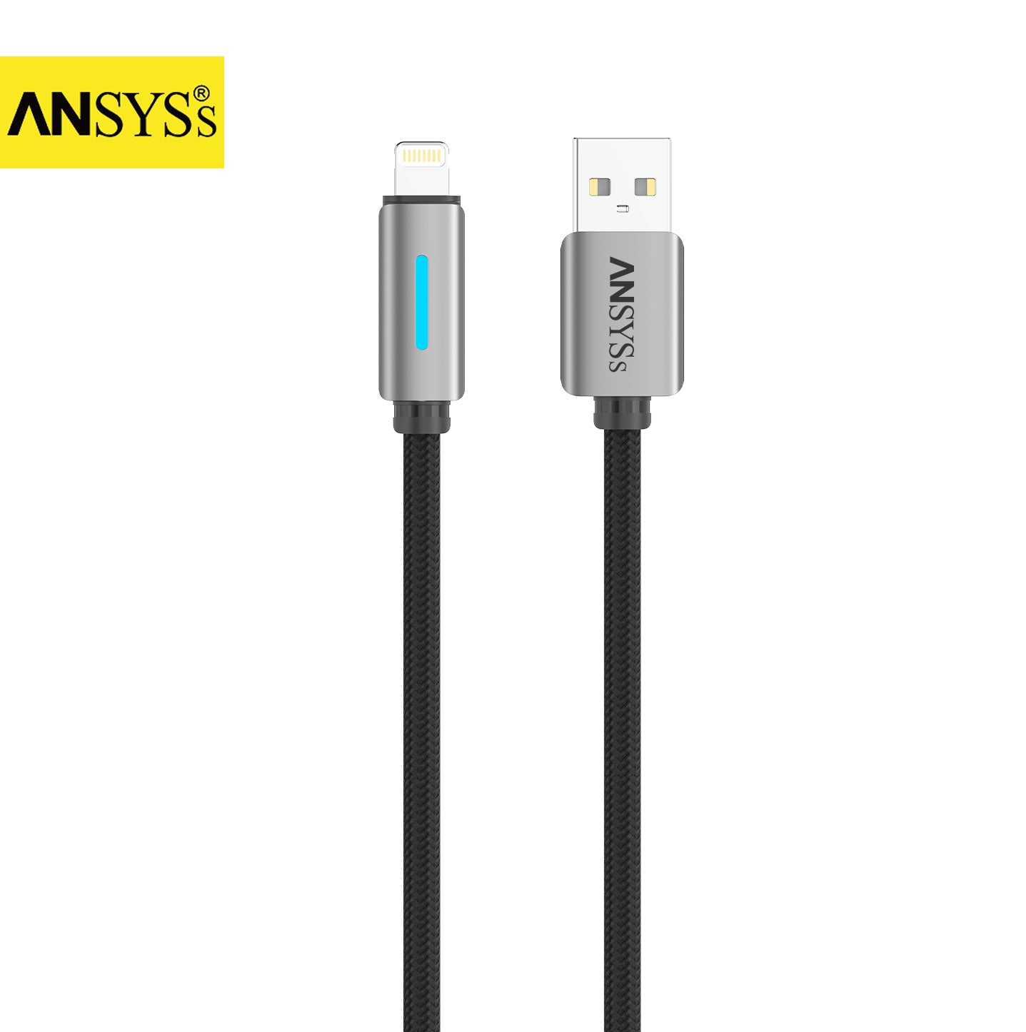 Lightning Cable CA-07LB Black 3.1A 27W 1M