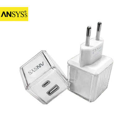 Mains Charger MC-12 White 3A 27W 1M