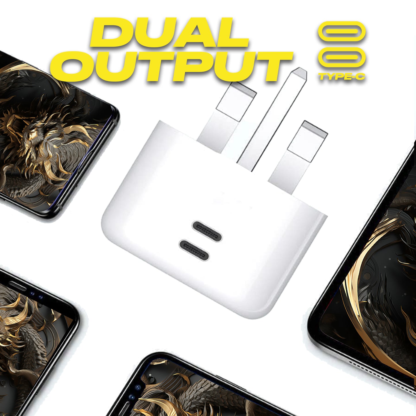 Fast Charging Adapter PD + PD MC-32